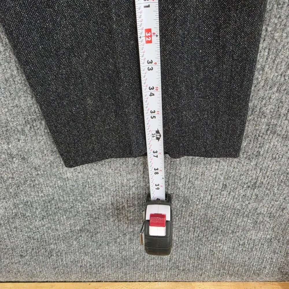 J Crew Pants Mens 36x28 Ludlow Slim Gray Wool Tweed Dress Trousers Office Work